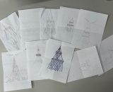 グループワーク　お絵描き伝言ゲーム